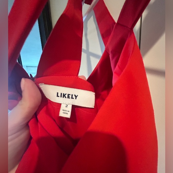 Red Likely Dress - Picture 3 of 4